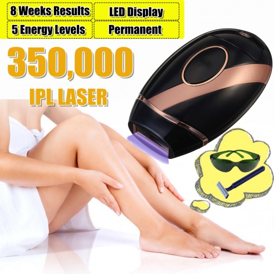 5 Energy Level Laser Hair Removal LED Display Instrument Armpit Lip Hair Epilator Painless Hair Removal