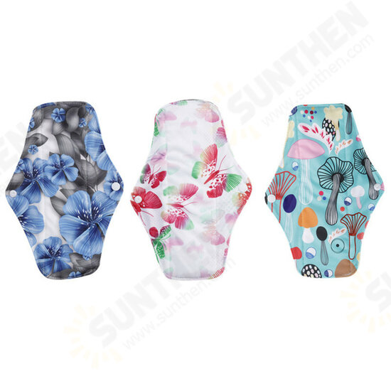 7 Pcs Soft Washable Menstrual Menst Panty Pad Bag Regular Flow Organic Reusable 7 Pcs Soft Washable Menstrual Menst Panty Pad Bag Regular Flow Organic Reusable
