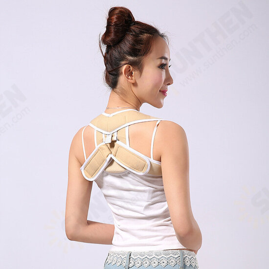 Adjustable Elastic Back Posture Corrector Support Brace Shoulder Correction Belt Health Care