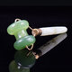 Beauty Green Natural Healthy Body Head Neck Foot Jade Massage Roller Facial Massager