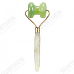 Beauty Green Natural Healthy Body Head Neck Foot Jade Massage Roller Facial Massager Beauty Green Natural Healthy Body Head Neck Foot Jade Massage Roller Facial Massager