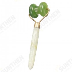Beauty Green Natural Healthy Body Head Neck Foot Jade Massage Roller Facial Massager Beauty Green Natural Healthy Body Head Neck Foot Jade Massage Roller Facial Massager