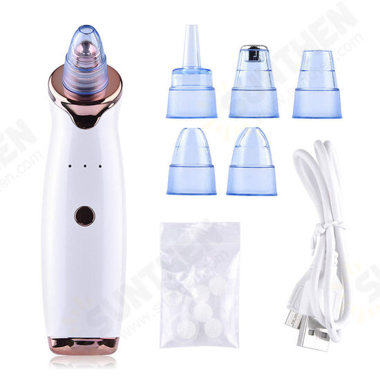 Electric Facial Pore Acne Blackhead Remover Vacuum Suction Diamond Dermabrasion Beauty Machine