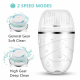 Facial Cleansing Brush Mini Electric Facial Brush Exfoliating Blackhead Removal Waterproof 3 in 1 Face Brush Skin Care