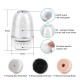 Facial Cleansing Brush Mini Electric Facial Brush Exfoliating Blackhead Removal Waterproof 3 in 1 Face Brush Skin Care