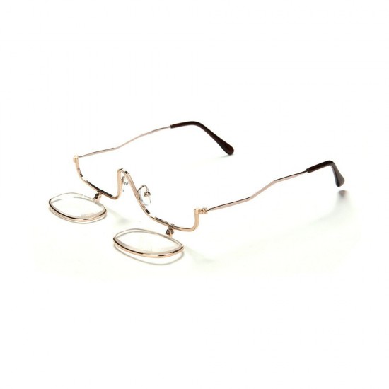 Folding Reading Eyeglasses Magnifying Makeup Glasses Cosmetic Reading Eyeglasses Eye Care