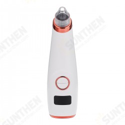 Blackhead Acne Suction Remover 9 Modes Hot Compress Pore Vacuum Cleaner Beauty Machine with 5 Probe Blackhead Acne Suction Remover 9 Modes Hot Compress Pore Vacuum Cleaner Beauty Machine with 5 Probe