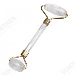 Natural Crystal Stone Face Beauty Massage Roller Tool Body Spa Therapy Natural Crystal Stone Face Beauty Massage Roller Tool Body Spa Therapy