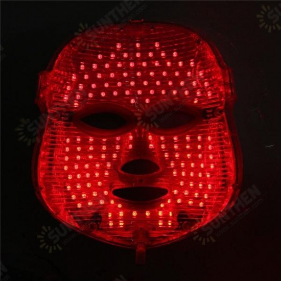 Photon LED Skin Rejuvenation Therapy Face Facial Mask 3 Colors Light Wrinkle Removal Anti Aging Photon LED Skin Rejuvenation Therapy Face Facial Mask 3 Colors Light Wrinkle Removal Anti Aging