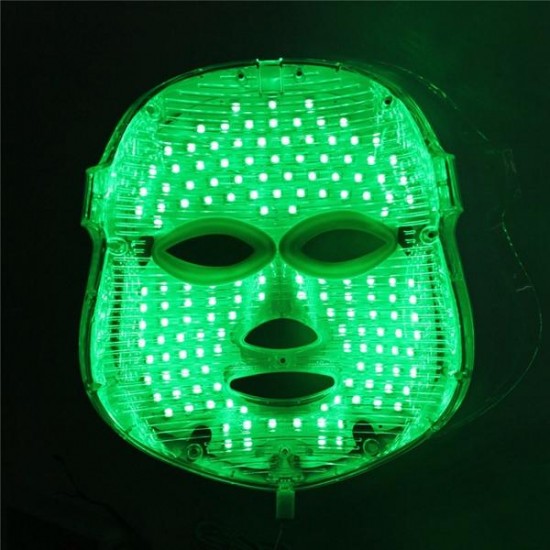 Photon LED Skin Rejuvenation Therapy Face Facial Mask 3 Colors Light Wrinkle Removal Anti Aging