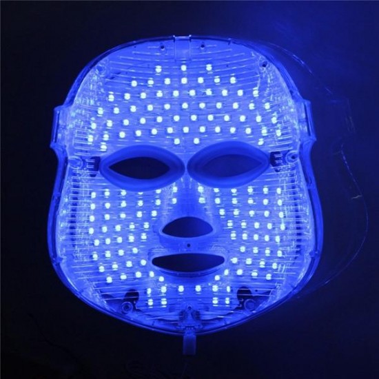 Photon LED Skin Rejuvenation Therapy Face Facial Mask 3 Colors Light Wrinkle Removal Anti Aging