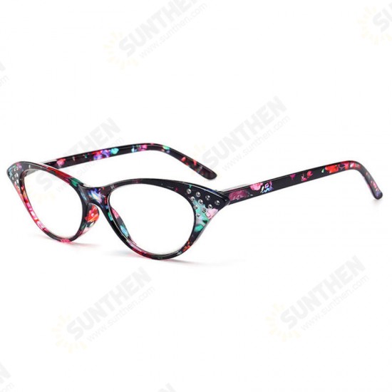 Resin Hyperopia Cat Eye Reading Glasses Fashion Full Frame Reading Eyeglasses Eyewear