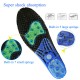 Spring Silicone Orthopedic Arch Support Insoles Inserts Flat Feet Orthotic Shoes Sole Insoles Plantar Fasciitis