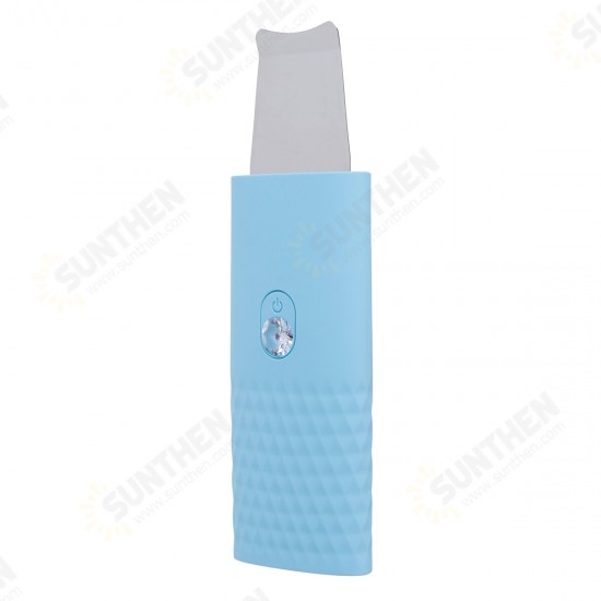 Ultrasonic Pulsation Skin Scrubber USB Charging Vibration Face Spatula EMS Pulse Blackhead Remover Peeling Shovel Face Cleaner Ultrasonic Pulsation Skin Scrubber USB Charging Vibration Face Spatula EMS Pulse Blackhead Remover Peeling Shovel Face Cleaner