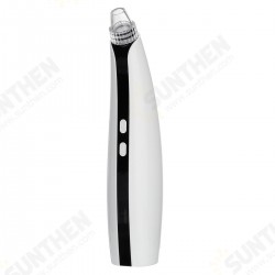 Vacuum Pore Cleaner Wireless Electric Blackhead Remover USB Rechargeable Face Nose Cleaning Machine W/ 5 Suction Vacuum Pore Cleaner Wireless Electric Blackhead Remover USB Rechargeable Face Nose Cleaning Machine W/ 5 Suction