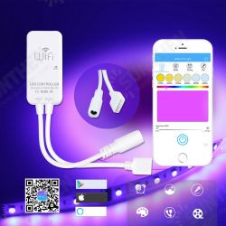 6Pin 6A RGB+CCT WiFi Timing Dimmer Strip Light Controller Work With Alexa Voice Control DC9-24V 6Pin 6A RGB+CCT WiFi Timing Dimmer Strip Light Controller Work With Alexa Voice Control DC9-24V