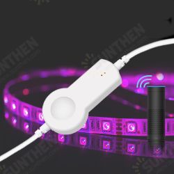 DC12V 4 Pin Smart Wifi LED Controller for RGB Strip Light Work With Amazon Alexa Echo Voice DC12V 4 Pin Smart Wifi LED Controller for RGB Strip Light Work With Amazon Alexa Echo Voice