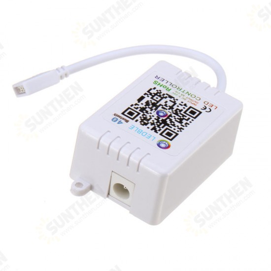 DC5-24V 6A bluetooth APP Music Controller + 24 Keys RF Remote Control for RGB LED Strip Light