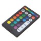 DC5-24V 6A bluetooth APP Music Controller + 24 Keys RF Remote Control for RGB LED Strip Light