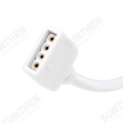 DC5-24V 6A bluetooth Music APP RGB LED Strip Light Controller + Mini 4Keys RF Remote Control DC5-24V 6A bluetooth Music APP RGB LED Strip Light Controller + Mini 4Keys RF Remote Control