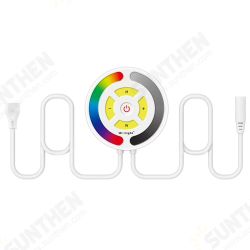 YL1 Touch WiFi RGB LED Strip Light Controller Work With Amazon Alexa Voice DC12V-24V