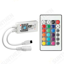 SL-LC 04 Super Mini LED WIFI APP Controller + Remote Control For RGB LED Strip DC 9-12V SL-LC 04 Super Mini LED WIFI APP Controller + Remote Control For RGB LED Strip DC 9-12V