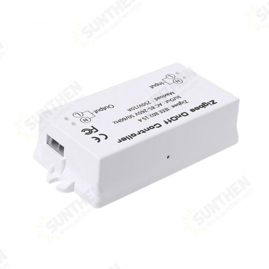 AC85-265V 10A On/Off Controller Smart Light Switch Remote Control Home Module Work With Alexa