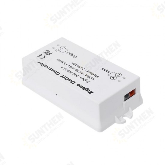 AC85-265V 10A On/Off Controller Smart Light Switch Remote Control Home Module Work With Alexa AC85-265V 10A On/Off Controller Smart Light Switch Remote Control Home Module Work With Alexa