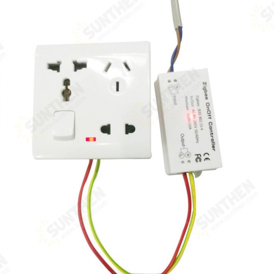 AC85-265V 10A On/Off Controller Smart Light Switch Remote Control Home Module Work With Alexa AC85-265V 10A On/Off Controller Smart Light Switch Remote Control Home Module Work With Alexa
