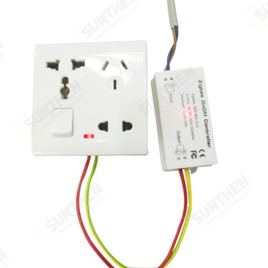 AC85-265V 10A On/Off Controller Smart Light Switch Remote Control Home Module Work With Alexa