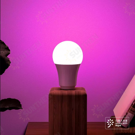 3 Pcs Inncap Smart LED Bulb Colorful E27 Dimmable Lampada Dimmable Timer Smart Night Light Bulb for Mihome APP Xiaoai loT