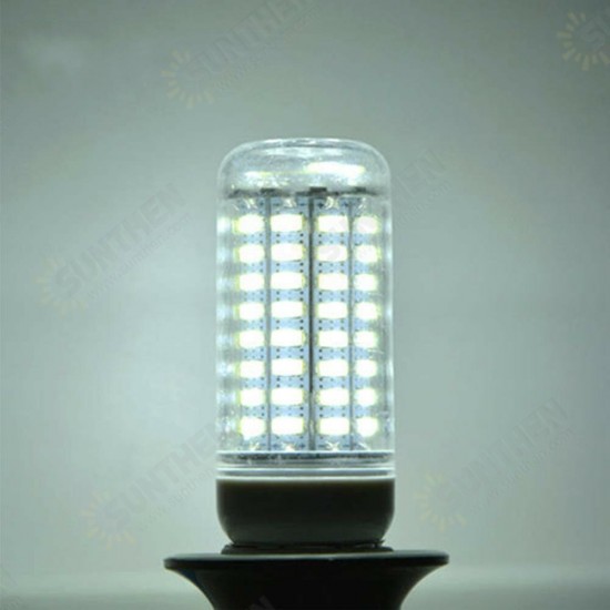 E27 B22 7W SMD 4014 LED Black Corn Bulb Lamp Indoor Home Lighting AC85-265V