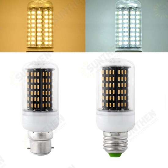 E27 B22 7W SMD 4014 LED Black Corn Bulb Lamp Indoor Home Lighting AC85-265V