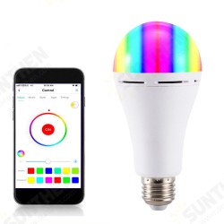 E27 B22 AC85-265V 7W WIFI RGB+W Group Control Smart LED Light Bulb Work With Alexa Google Home Tmall ELF E27 B22 AC85-265V 7W WIFI RGB+W Group Control Smart LED Light Bulb Work With Alexa Google Home Tmall ELF