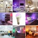 E27 E26 B22 RGBW Smart LED Light Bulb 7W WiFi IOS Android Amazon Alexa Google Lamp AC85-265V