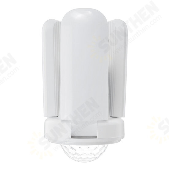 E27 LED Deformable Ceiling Fan Light RGB bluetooth Music Speaker Lamp with Remote E27 LED Deformable Ceiling Fan Light RGB bluetooth Music Speaker Lamp with Remote