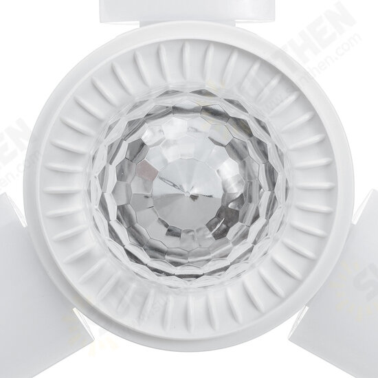 E27 LED Deformable Ceiling Fan Light RGB bluetooth Music Speaker Lamp with Remote E27 LED Deformable Ceiling Fan Light RGB bluetooth Music Speaker Lamp with Remote