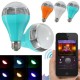 E27/E26 Wifi Control Music Smart Audio Speaker LED Multicolor Bulb Light Lamp AC 90-264V