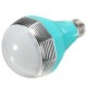 E27/E26 Wifi Control Music Smart Audio Speaker LED Multicolor Bulb Light Lamp AC 90-264V