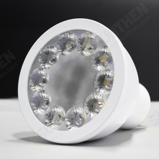 GL-S-003Z AC110-240V ZLL RGBW GU10 5W LED Spotlight Bulb Work with Amazon Echo Plus