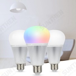 FUTD12 9W DMX512 RGB+CCT E27 Smart Bulb 2.4G APP Voice Control LED Light AC100-240V