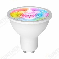 GU10 Smart LED Bulbs RGB Multicolor Dimmable Bulbs Support Remote Control Voice Control Timing Compatible With Alexa &Google Home GU10 Smart LED Bulbs RGB Multicolor Dimmable Bulbs Support Remote Control Voice Control Timing Compatible With Alexa &Google Home