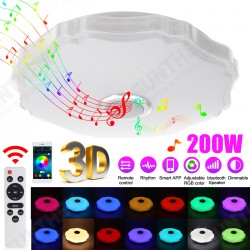 100-240V Full Color Light Bluetooth Music Ceiling Light Bluetooth APP+Remote Control 100-240V Full Color Light Bluetooth Music Ceiling Light Bluetooth APP+Remote Control