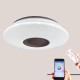 110-220V 60W LED Music Ceiling Light RGB Bluetooth Remote Control Smart Lamp 110-220V 60W LED Music Ceiling Light RGB Bluetooth Remote Control Smart Lamp