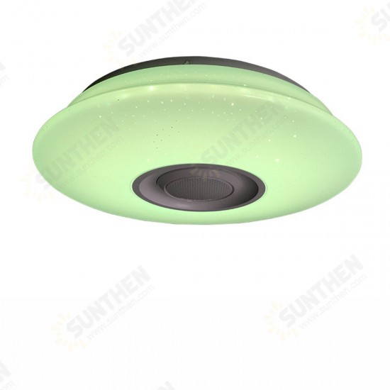 110-220V 60W LED Music Ceiling Light RGB Bluetooth Remote Control Smart Lamp 110-220V 60W LED Music Ceiling Light RGB Bluetooth Remote Control Smart Lamp