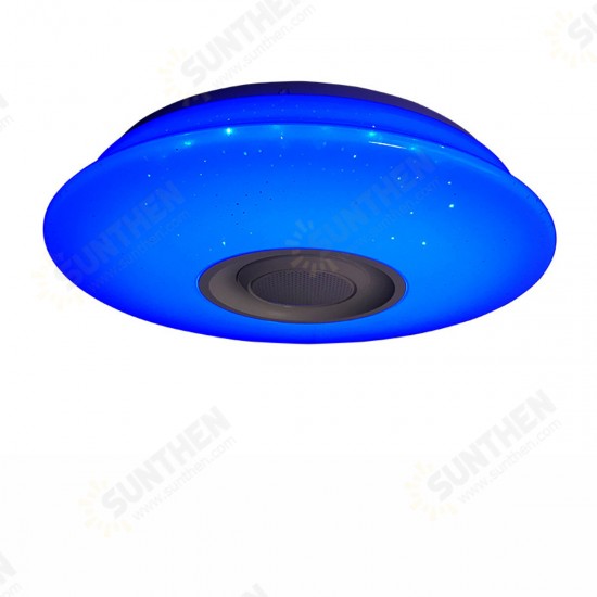 110-220V 60W LED Music Ceiling Light RGB Bluetooth Remote Control Smart Lamp 110-220V 60W LED Music Ceiling Light RGB Bluetooth Remote Control Smart Lamp