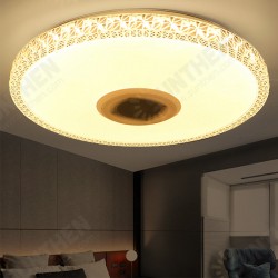 220V 40cm Bluetooth WIFI LED Ceiling Light RGB Music Speeker Dimmable Lamp APP Remote