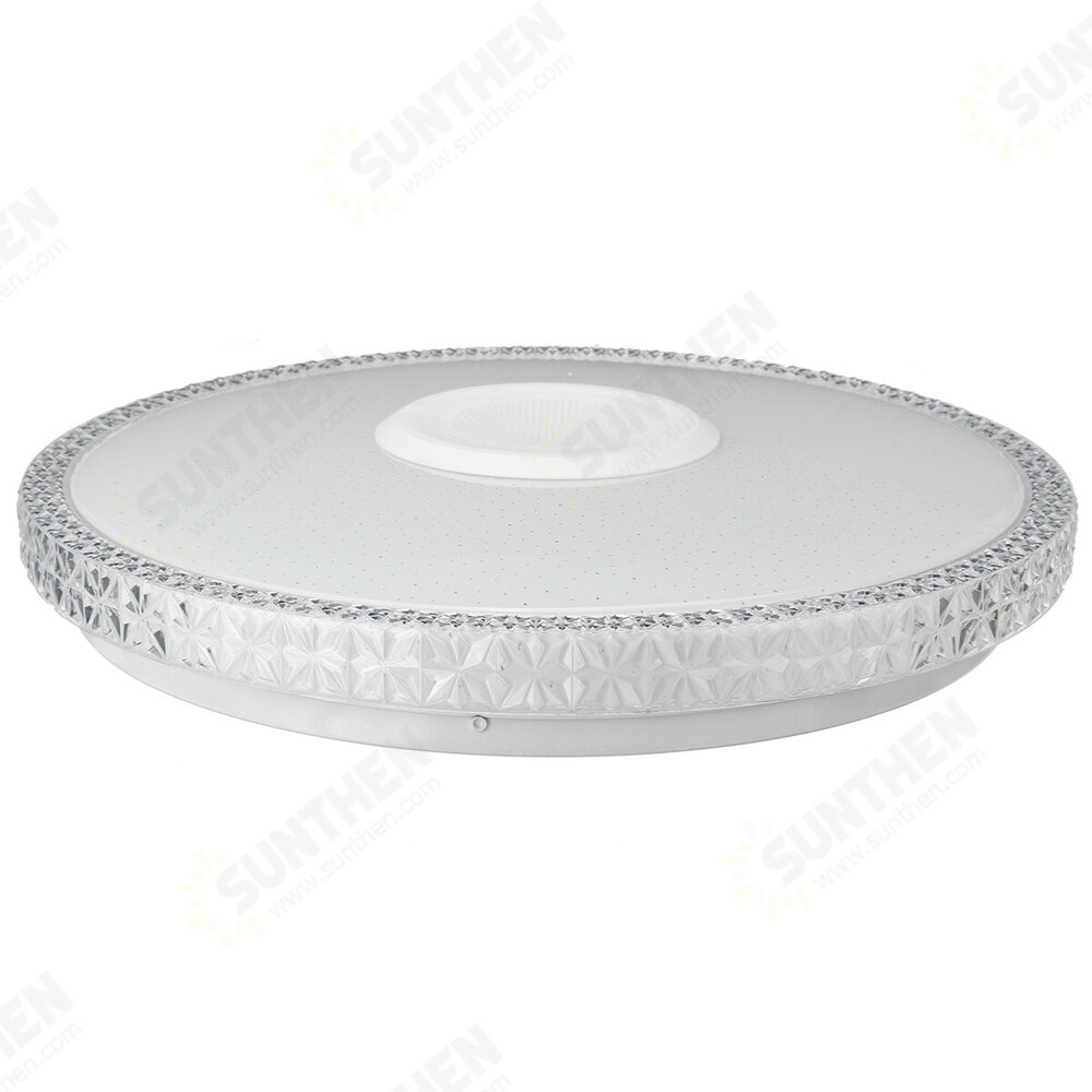220V 40cm Bluetooth WIFI LED Ceiling Light RGB Music Speeker Dimmable ...