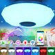220V LED RGB Ceiling Light 3000-6500K Dimmable Acrylic Music Lamp bluetooth Remote Control 220V LED RGB Ceiling Light 3000-6500K Dimmable Acrylic Music Lamp bluetooth Remote Control