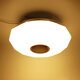 220V LED RGB Ceiling Light 3000-6500K Dimmable Acrylic Music Lamp bluetooth Remote Control